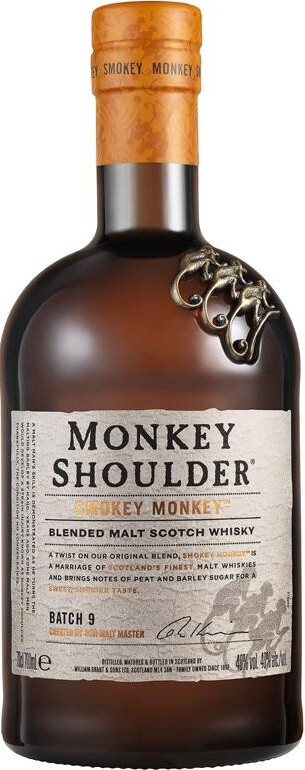 Виски Манки Шоулдер / Monkey Shoulder, 40%, 0.05л