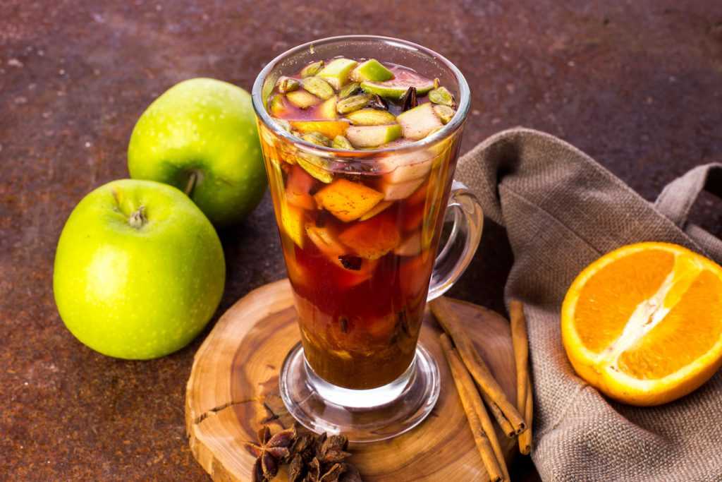 Горячее вино и яблоки? Глинтвейн с яблоками приятно удивит вас своим вкусом.
